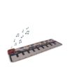 Konges Slojd Floor Piano - Little French Heart 5