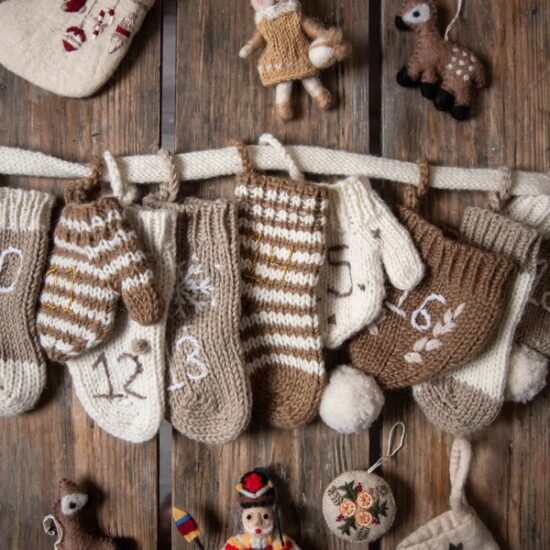 Shirley Bredal Advent Calendar - Cream - Little French Heart