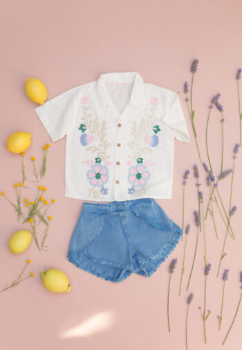 Asya Shorts -- Little French Heart