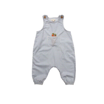 Wild Wawa Pocket Jumpsuit ~ Blue Gingham