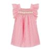 DRESS MARTINE PINK FRAGOLA VICHY - Little French Heart