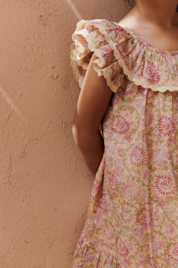 DRESS NATIYA YELLOW CAPRI COVE - Little French Heart