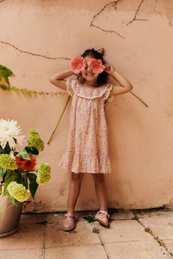 DRESS NATIYA YELLOW CAPRI COVE - Little French Heart