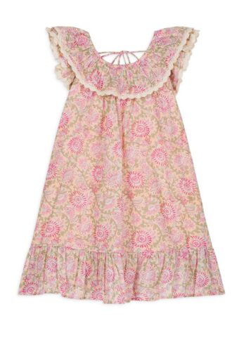 DRESS NATIYA YELLOW CAPRI COVE - Little French Heart