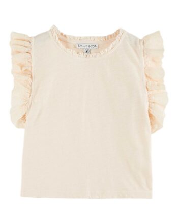 Emile et Ida Bebe Hat - Flamme Creme Tee - Little French Heart