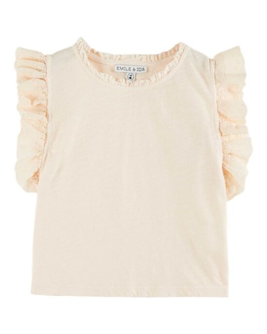 Emile et Ida Bebe Hat - Flamme Creme Tee - Little French Heart