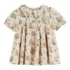 Emile et Ida Dress Wide Smocked Florals - Little French Heart