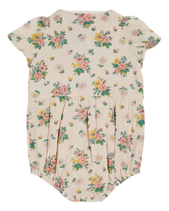Emile et Ida French Spring Rose Romper