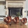 French Vintage Copper Strainer Set of Three - Little French Heart 2