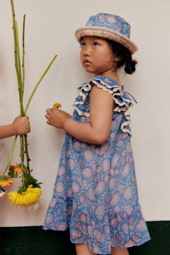 Louise Misha Dress Natiya Blue Capri Cove - Little French Heart