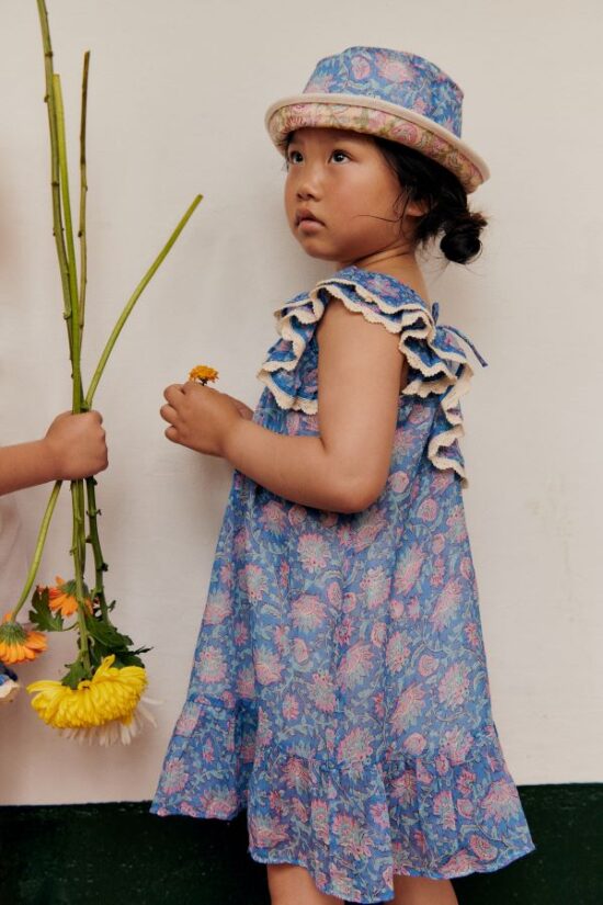 Louise Misha Dress Natiya Blue Capri Cove - Little French Heart