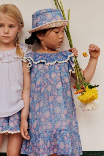 Louise Misha Dress Natiya Blue Capri Cove - Little French Heart
