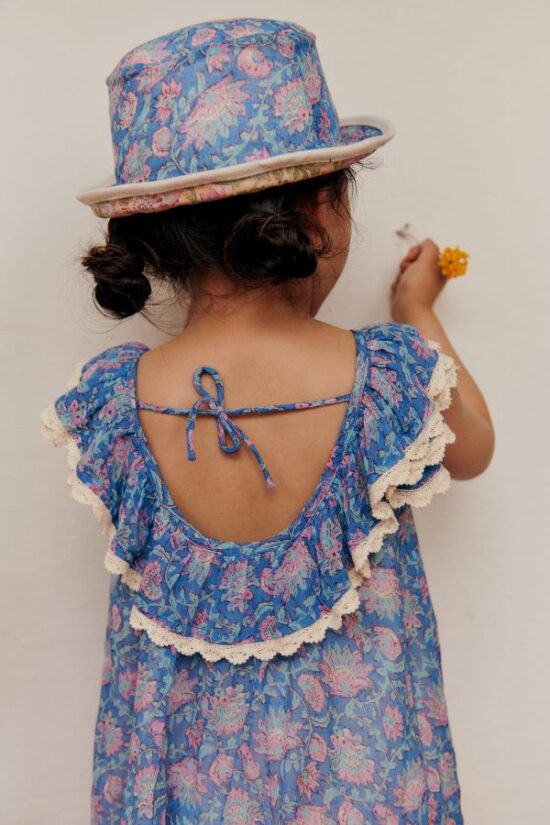 Louise Misha Dress Natiya Blue Capri Cove - Little French Heart