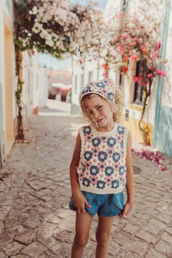 Louise Misha Rynia Vest Pink Little French Heart