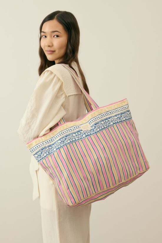 Louise Misha Tote Bag Catania Stripes - Little French Heart