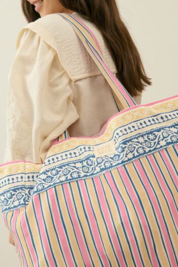 Louise Misha Tote Bag Catania Stripes - Little French Heart