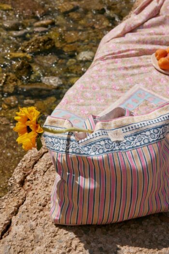 Louise Misha Tote Bag Catania Stripes - Little French Heart