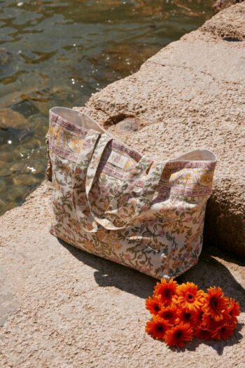 Louise Misha Tote Bag Beverly Mimosa Spring - Little French Heart