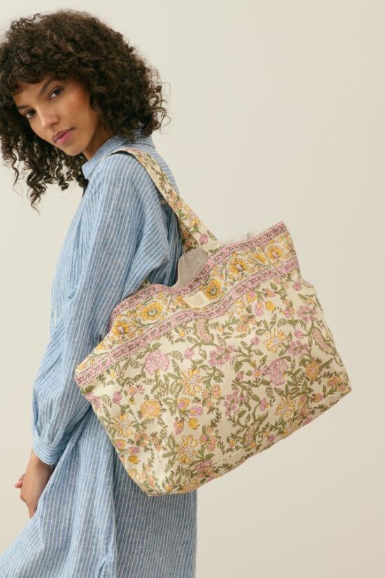 Louise Misha Tote Bag Beverly Mimosa Spring - Little French Heart