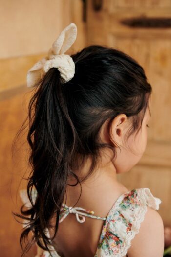 Louise Misha Scrunchie - Little French Heart