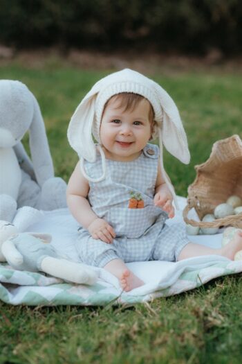 Wild Wawa Pocket Jumpsuit ~ Blue Gingham - Little French Heart