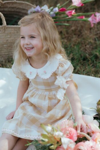Wild Wawa Tulip Scallop Dress - Little French Heart