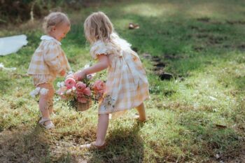 Wild Wawa Tulip Scallop Dress - Little French Heart