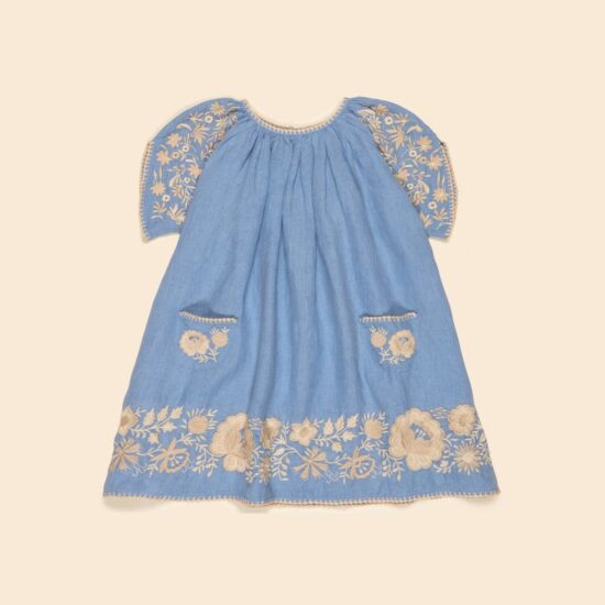 Apolina FAY DRESS - CORNFLOWER_ -