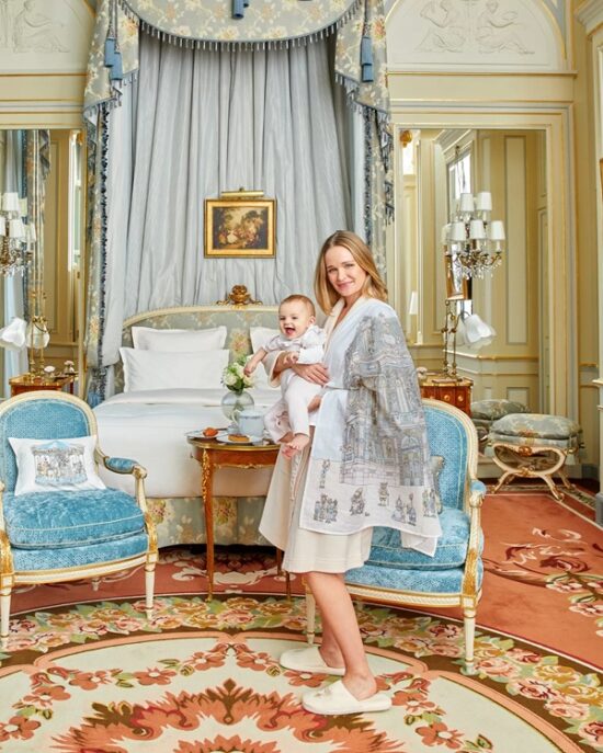 Atelier Choux Baby Wrap Chateaux Choux ~ Opera - Little French Heart