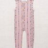 Baby Snap Overall - Plum Petal Little Botanica Little French Heart
