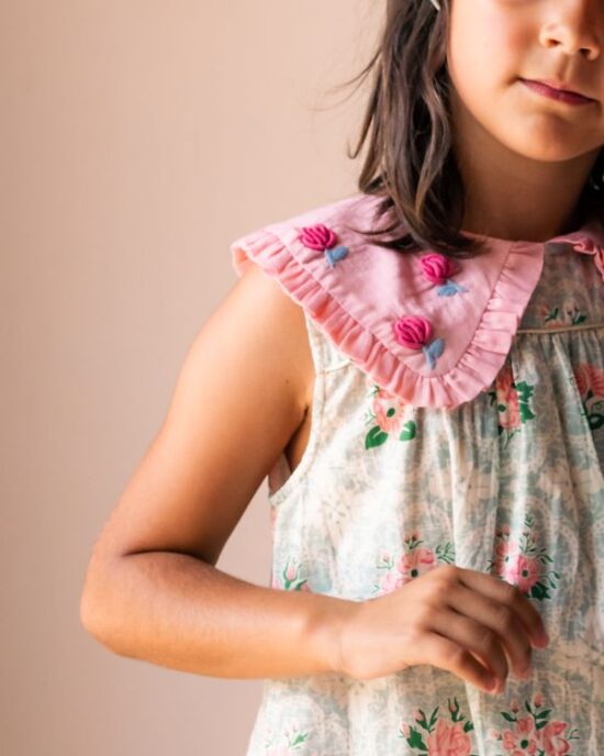 Bachaa Bambino Blouse & Short Set - Little French Heart