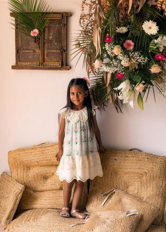 Bachaa Tendresse Dress - Little French Heart