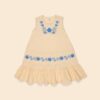 Apolina CLara Dress Milk - Little French Heart