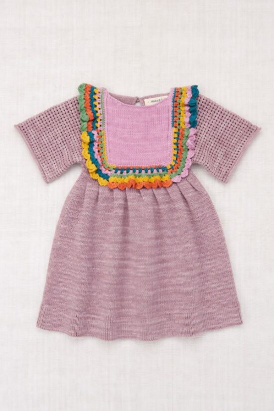 Crochet Joya Dress - Plum Petal_1