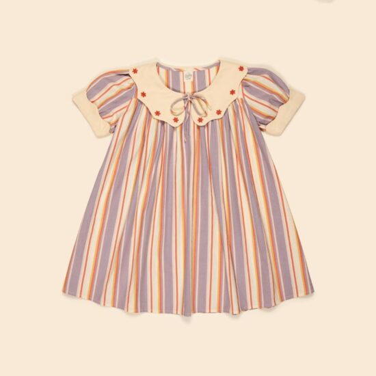 ESTHER DRESS - RUSTREL STRIPE_1