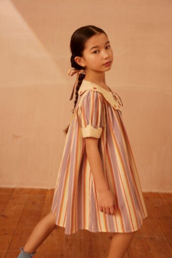 ESTHER DRESS - RUSTREL STRIPE_10