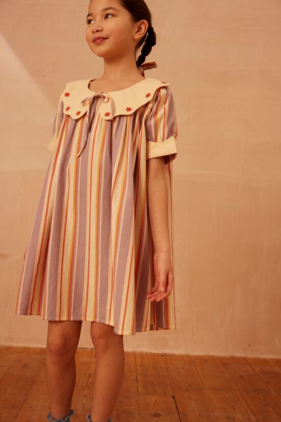 Apolina Esther Dress Rustel Stripe - Image 7