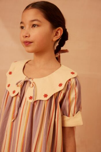 Apolina Esther Dress Rustel Stripe
