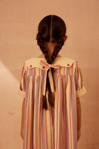 Apolina Esther Dress Rustel Stripe