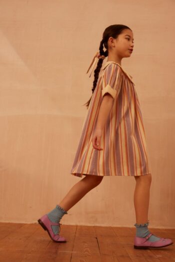 Apolina Esther Dress Rustel Stripe
