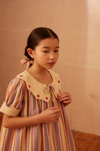 Apolina Esther Dress Rustel Stripe