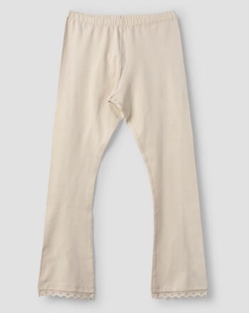 Ewa i Walla Flared Trousers Bone front - Little French Heart
