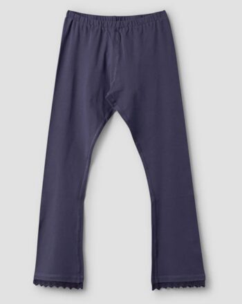 Ewa-i-Walla---Trousers Blue for women back - Little French Heart