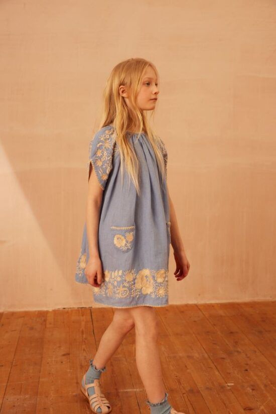 Apolina Fay Dress Cornflower - Image 3