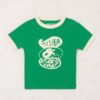 Groovy Paisley Ringer Tee - Bottle Green_1
