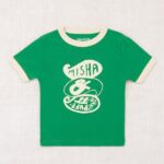 Misha & Puff Groovy Paisley Ringer Tee Bottle Green