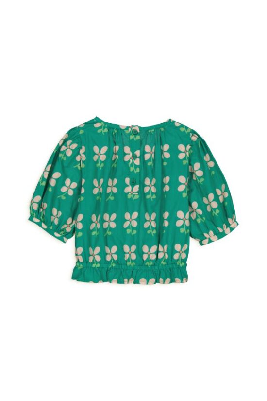 Hello Simone Canelle Blouse Olly Green - Little French Heart