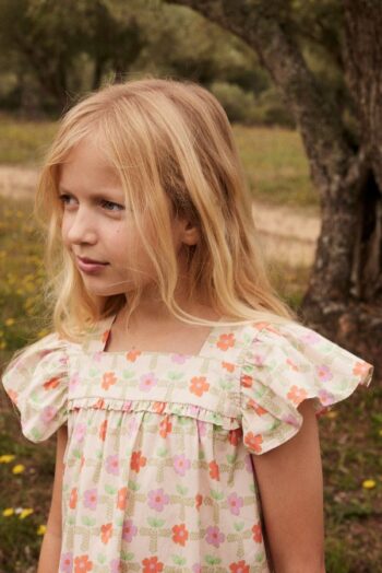 Hello Simone Karinette Dress Lovely Ecru 2 - Little French Heart