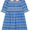 Hello Simone Lou Lou Dress Farandole Blue - Little French Heart
