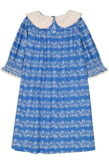 Hello Simone Lou Lou Dress Farandole Blue back - Little French Heart